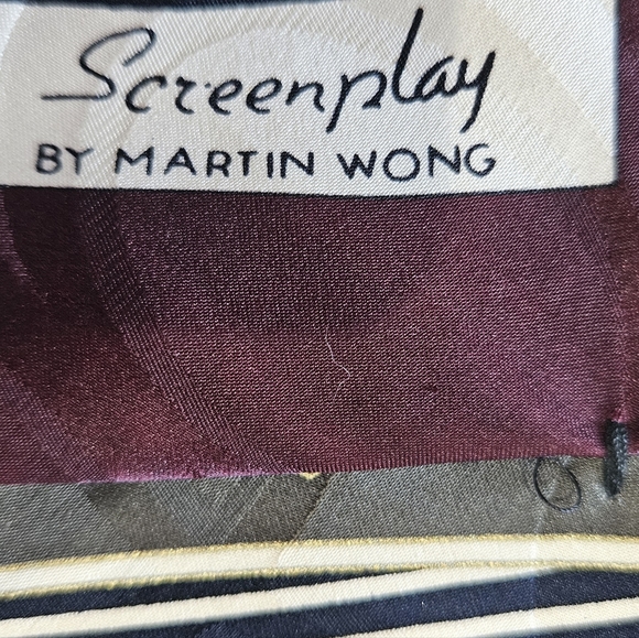 *2 for $20* Screenplay by Martin Wong Abstract Tie - Picture 3 of 6